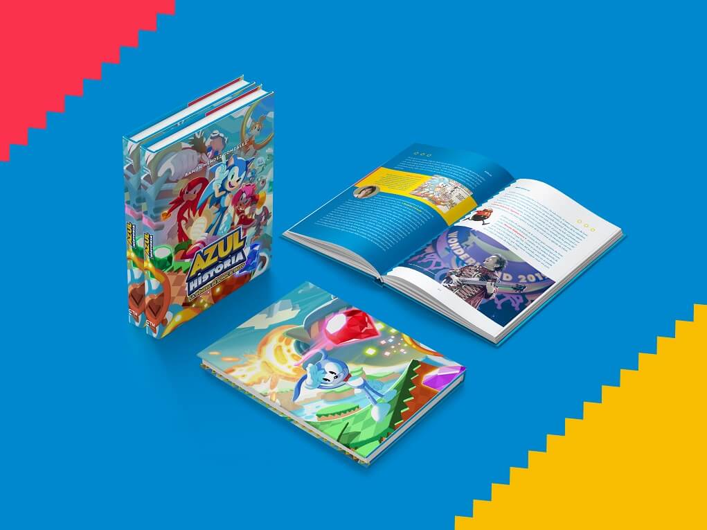 El libro Azul Historia La génesis de Sonic el Erizo es lo mejor que