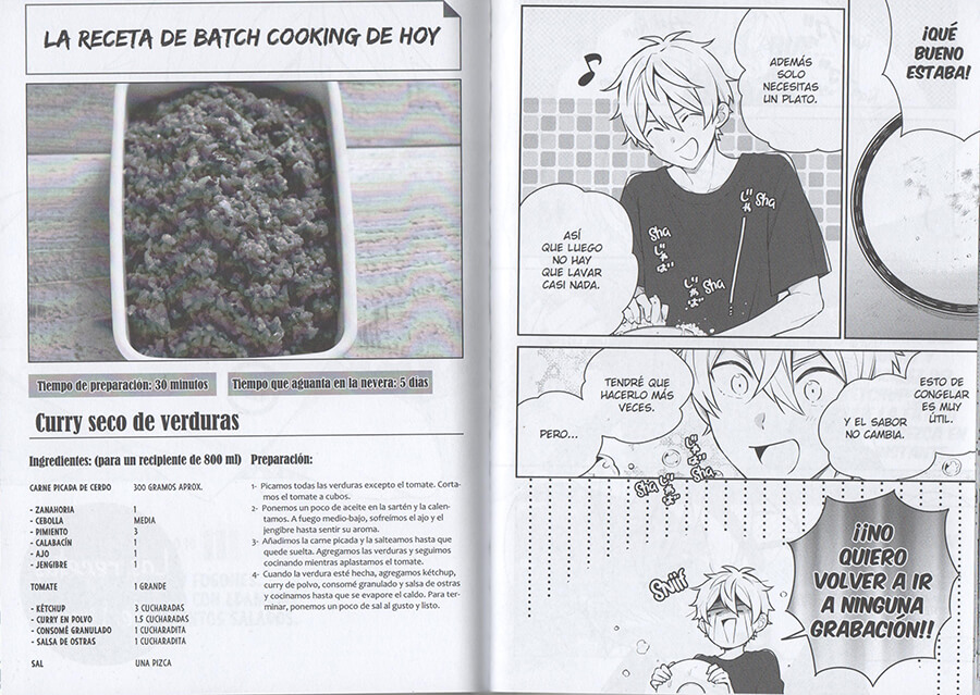 Rese A De Las Recetas De Ume Vol Aprende A Cocinar Con Un Manga