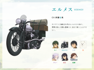 Los viajes de Kino - Hermes