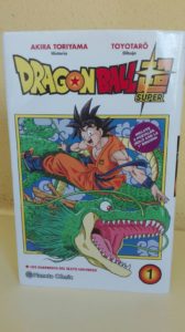 Dragon Ball Super cubierta delantera