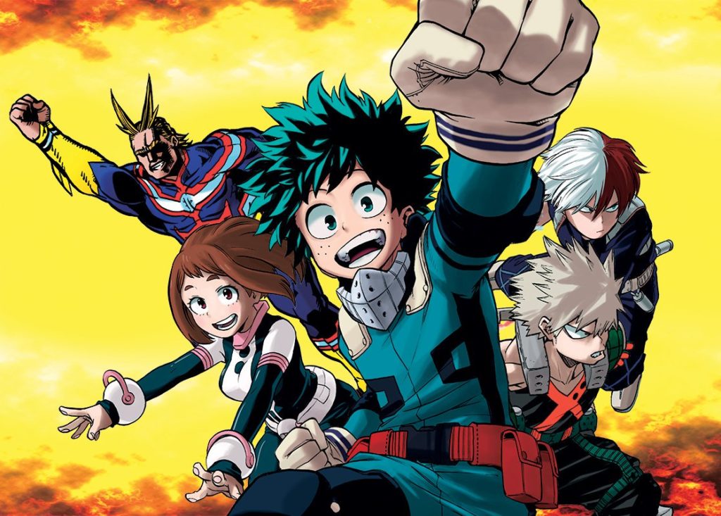 Se anuncia la película de 'Boku no Hero Academia' para 2018