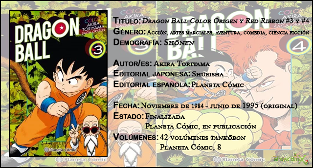 ‘Dragon Ball Color Origen y Red Ribbon’ #3 y #4