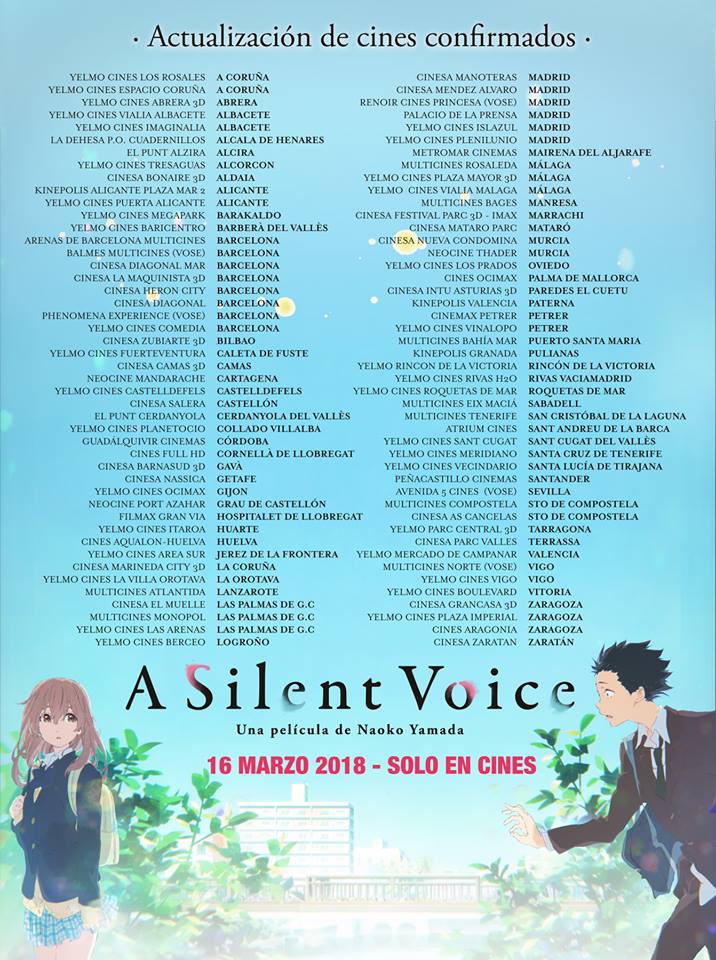 A Silent Voice cines