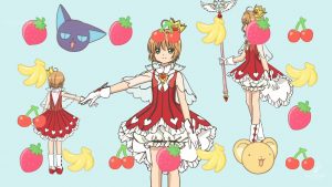 Cardcaptor Sakura Clear Card 17 traje rojo