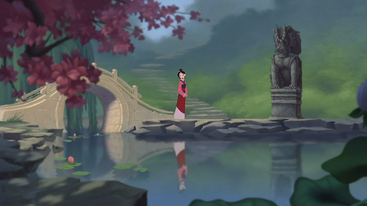 Mulan en la película de animación // Disney