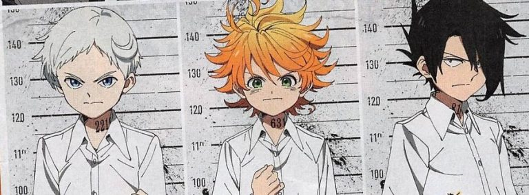 The Promised Neverland diseños a color imagen destacada