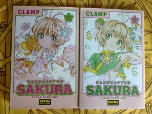 Cardcaptor Sakura Clear Card Arc #1 #2 sobrecubierta delantera