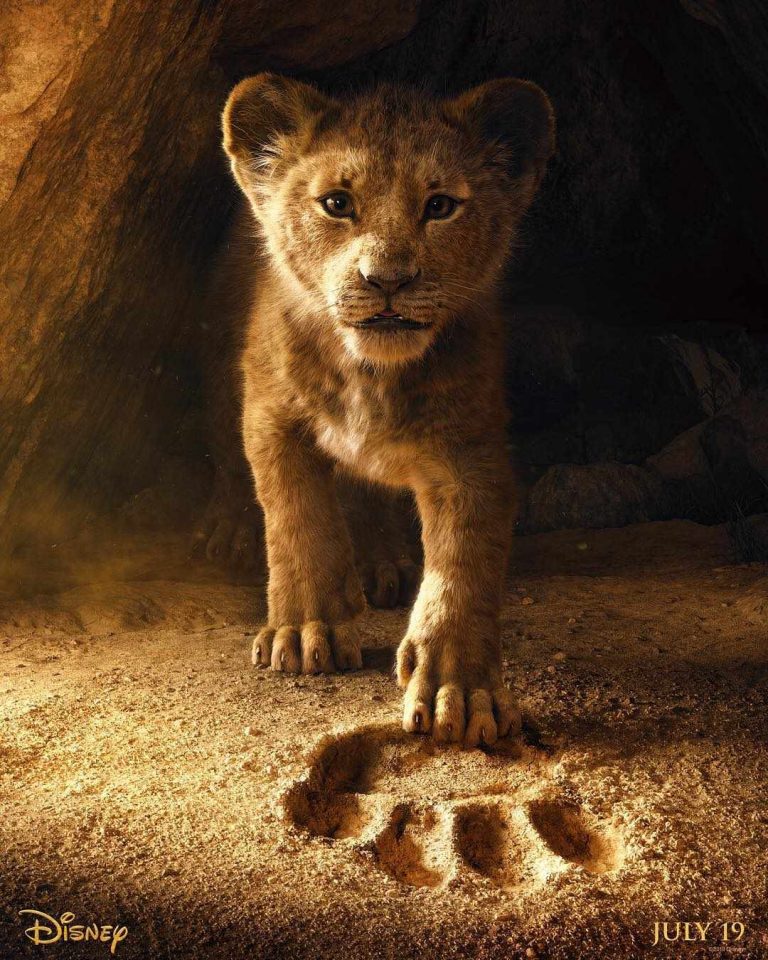 Primer póster de la película El Rey León // Disney