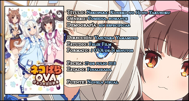 Nekopara OVA Extra - Ficha de Datos