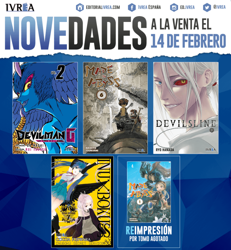 Novedades de Ivrea de febrero 2019