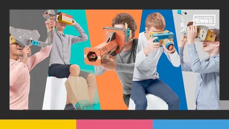 Nuevo tráiler de los minijuegos de Nintendo Labo: kit de VR