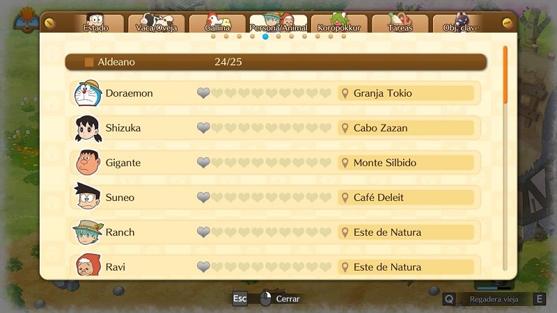 Análisis de 'Doraemon Story of Seasons' (9)