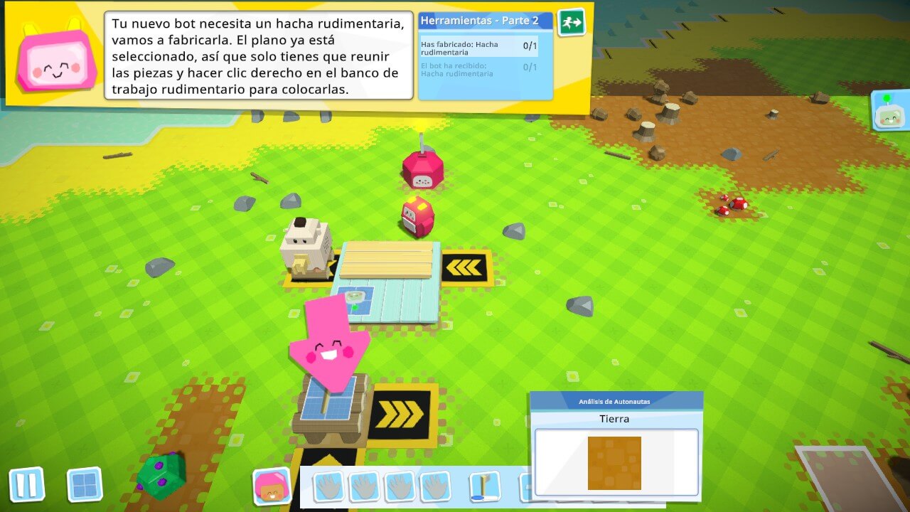 Análisis de 'Autonauts' (1)