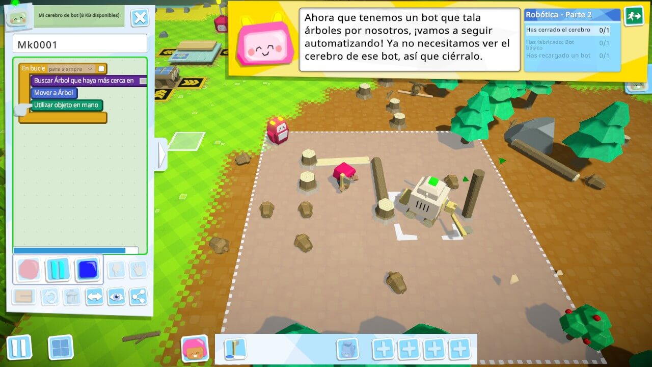 Análisis de 'Autonauts' (2)