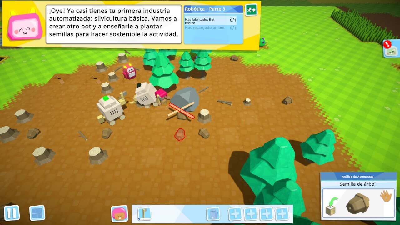 Análisis de 'Autonauts' (3)