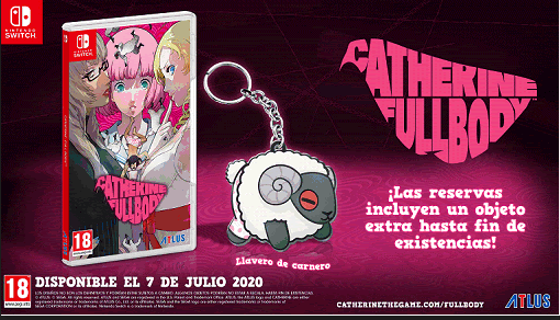 Catherine: Full Body fecha Nintendo Switch