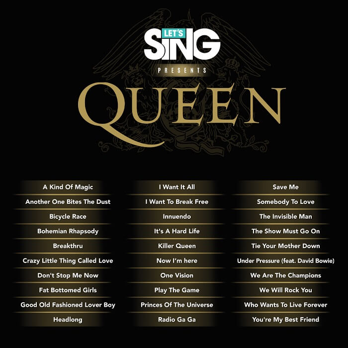 Impresiones Let's Sing presents Queen