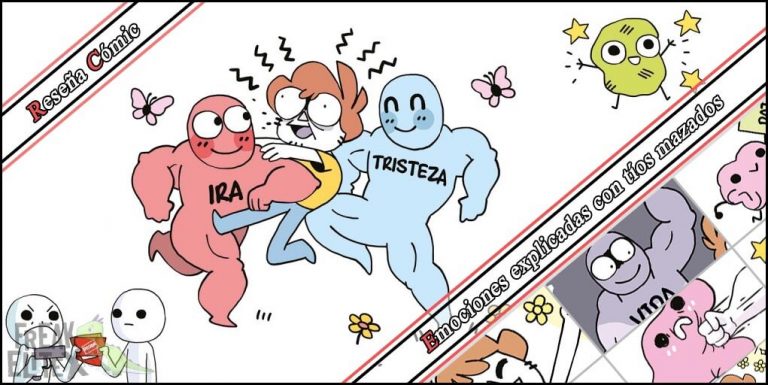 Reseña cómic - Emociones explicadas con tíos mazados