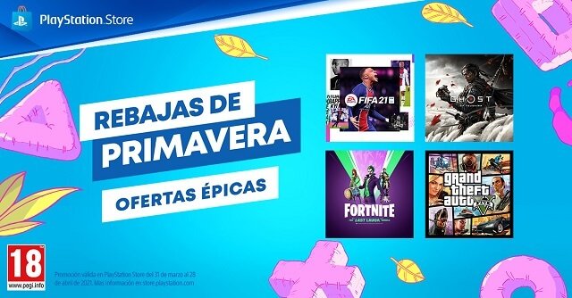 Rebajas Primavera PlayStation Store
