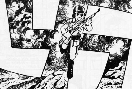 Reseña manga Adolf 2 soldado nazi