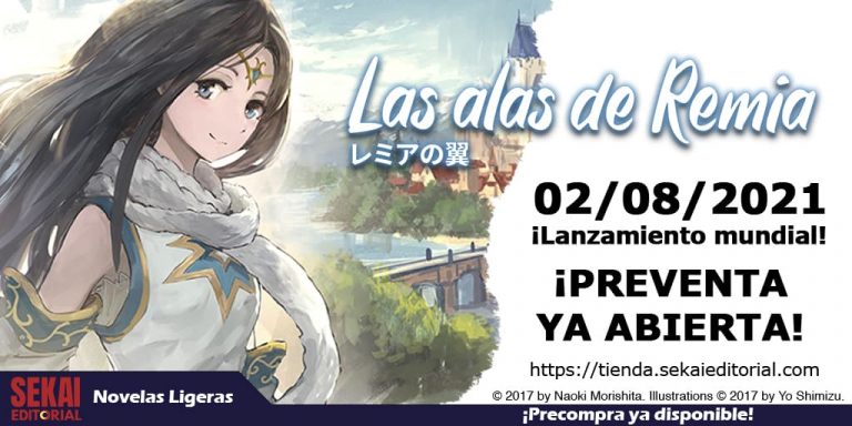 Las alas de Remia Sekai Editorial