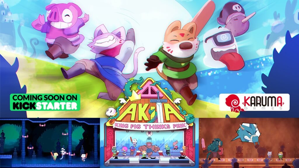 ¡Empieza el Kickstarter de 'Akita King Pig Thinks Pink'!