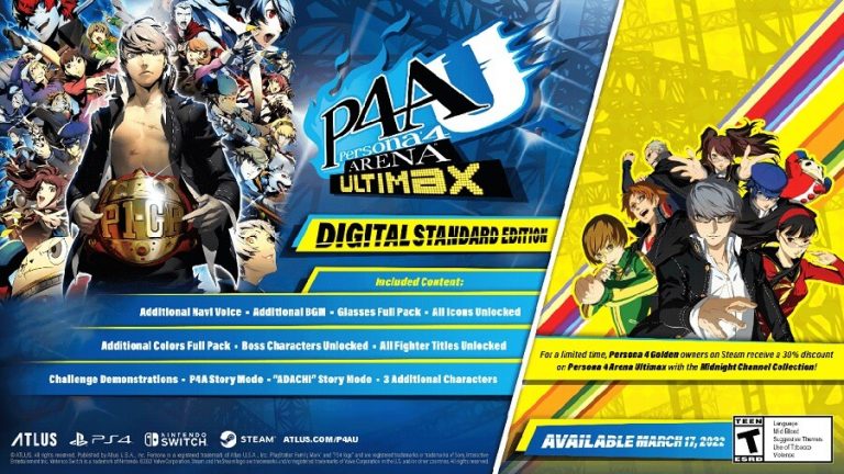 Anunciado Persona 4 Arena Ultimax