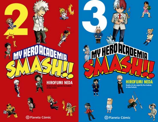 Reseña del manga My Hero Academia Smash!! n.º 2 y 3