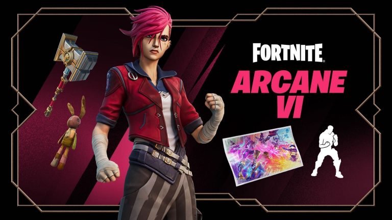Vi League of Legends Arcane Fortnite