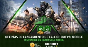 Gana más con Razer Gold en Call of Duty Mobile
