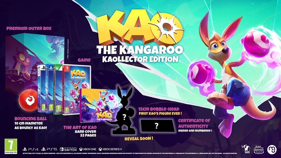 Kao the Kangaroo y la edición Kaollector