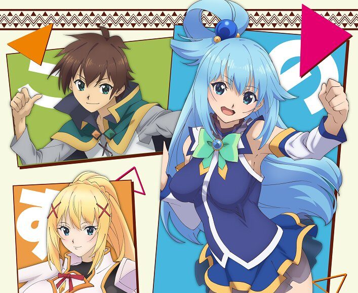 Confirmada la tercera temporada de KonoSuba!