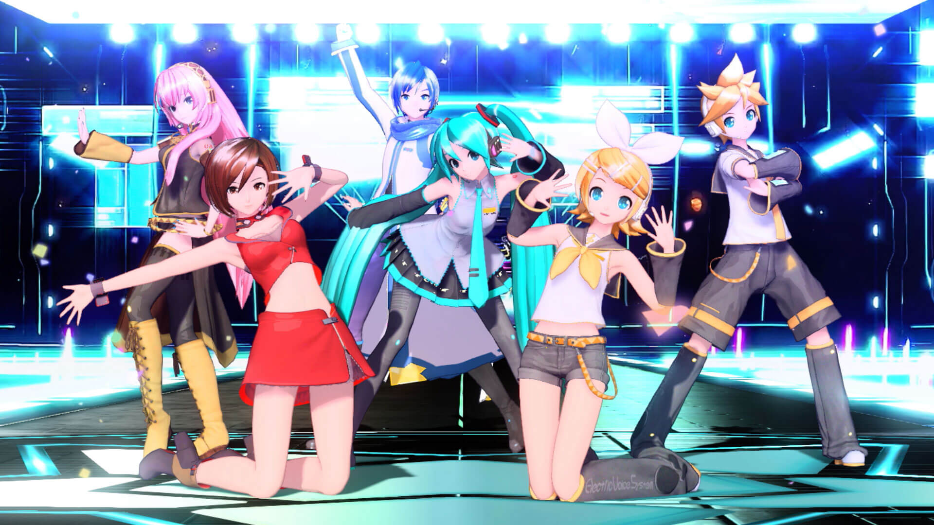Hatsune Miku: Project DIVA Mega Mix+ Personajes