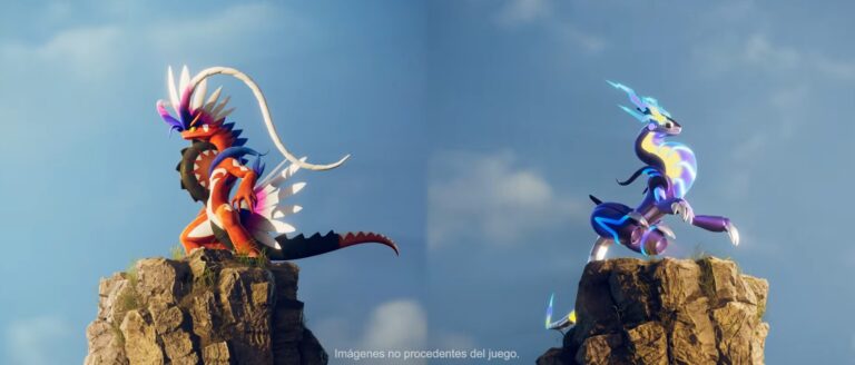 Legendarios Poémon Escarlata Púrpura