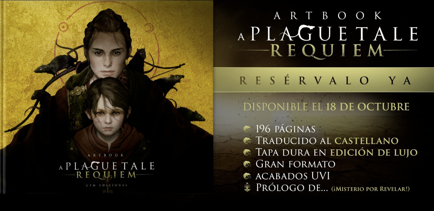 El libro de arte de A Plague Tale: Requiem