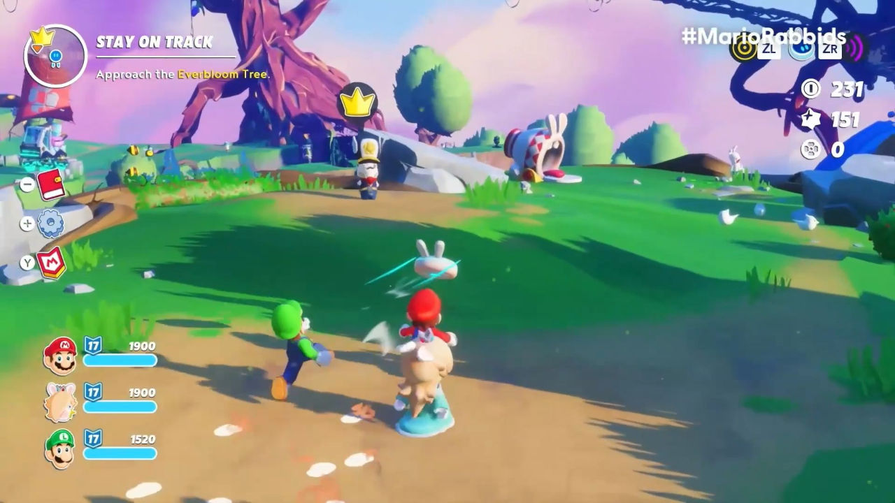 Mario + Rabbids Sparks Of Hope y Rayman unen fuerzas
