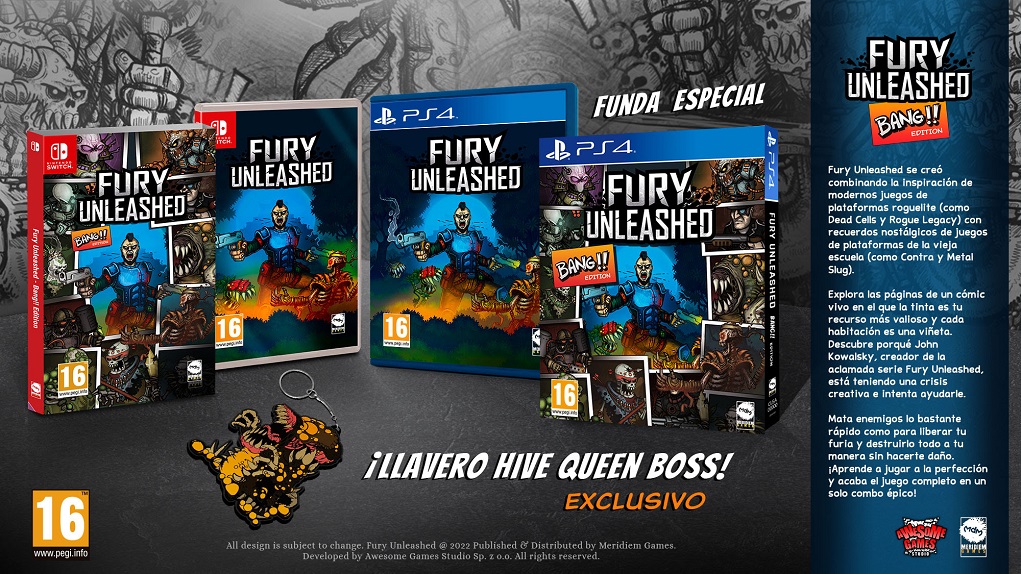 Fury Unleashed ya está disponible en formato físico