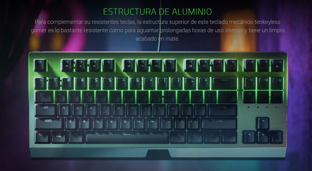 Review del BlackWidow V3 Tenkeyless