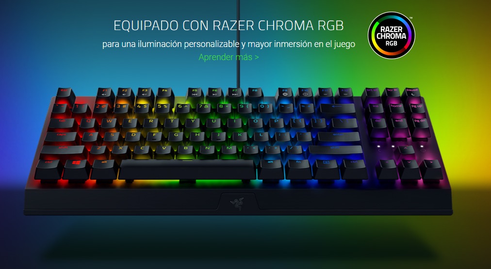 Review del BlackWidow V3 Tenkeyless