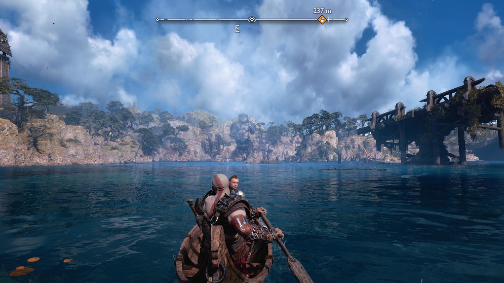 Análisis de God of War Ragnarök | Viajar en barco mientras disfrutamos de las historias de Mimir y compañía sigue siendo una auténtica maravilla.