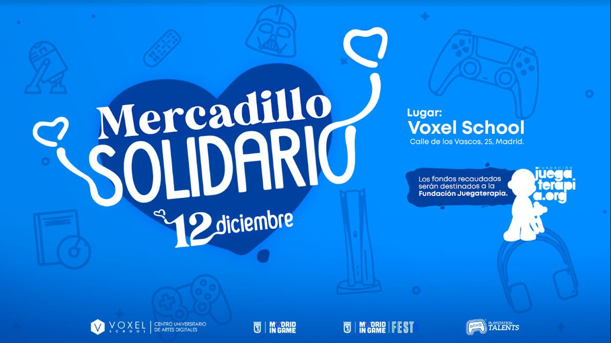 Mercadillo Solidario PlayStation – Juegaterapia