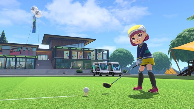 Nintendo Switch Sports golf