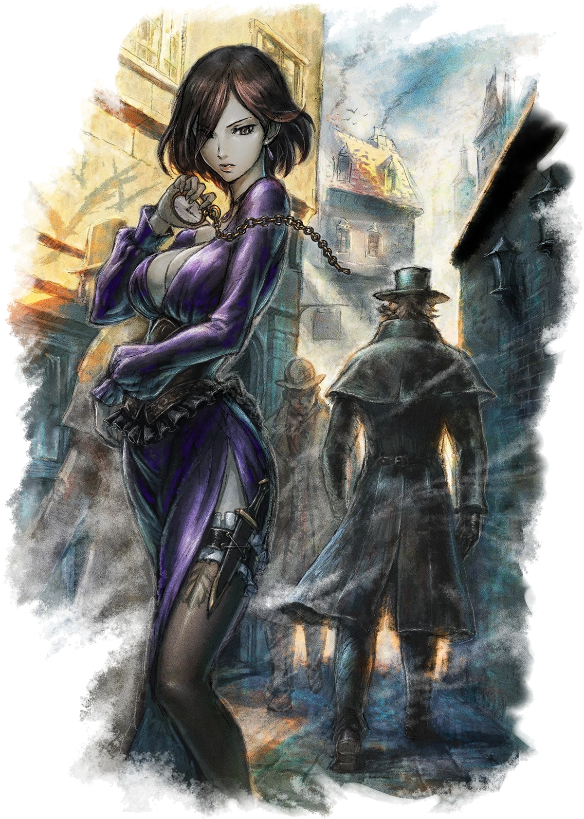 Octopath Traveler II y sus nuevos personajes: Throné Anguiss