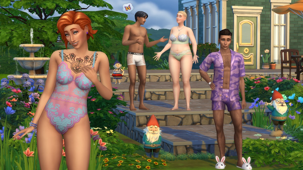 Los Sims 4 Moda íntima y Objetos para el Baño (1)
