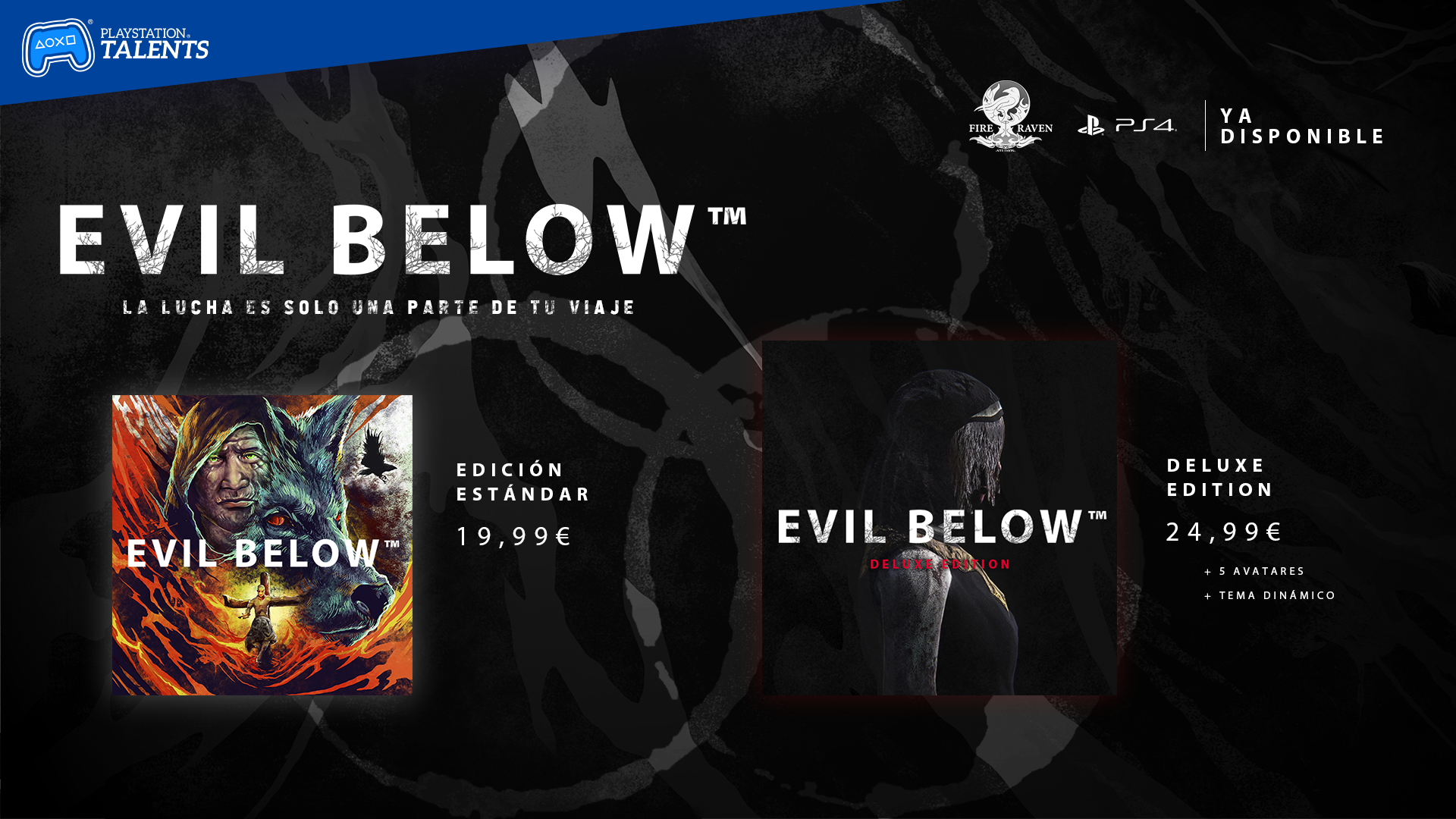 Evil Below ediciones