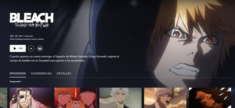 Bleach anime españa