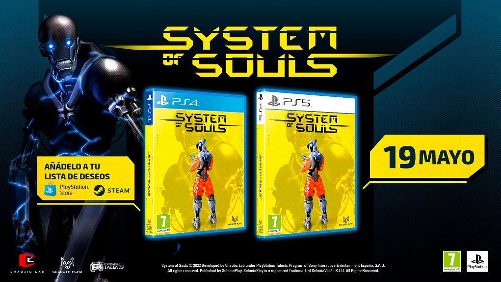 Características de la edición física de System of Souls