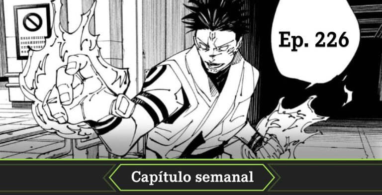 Jujutsu Kaisen cuando donde leer manga episodio 226