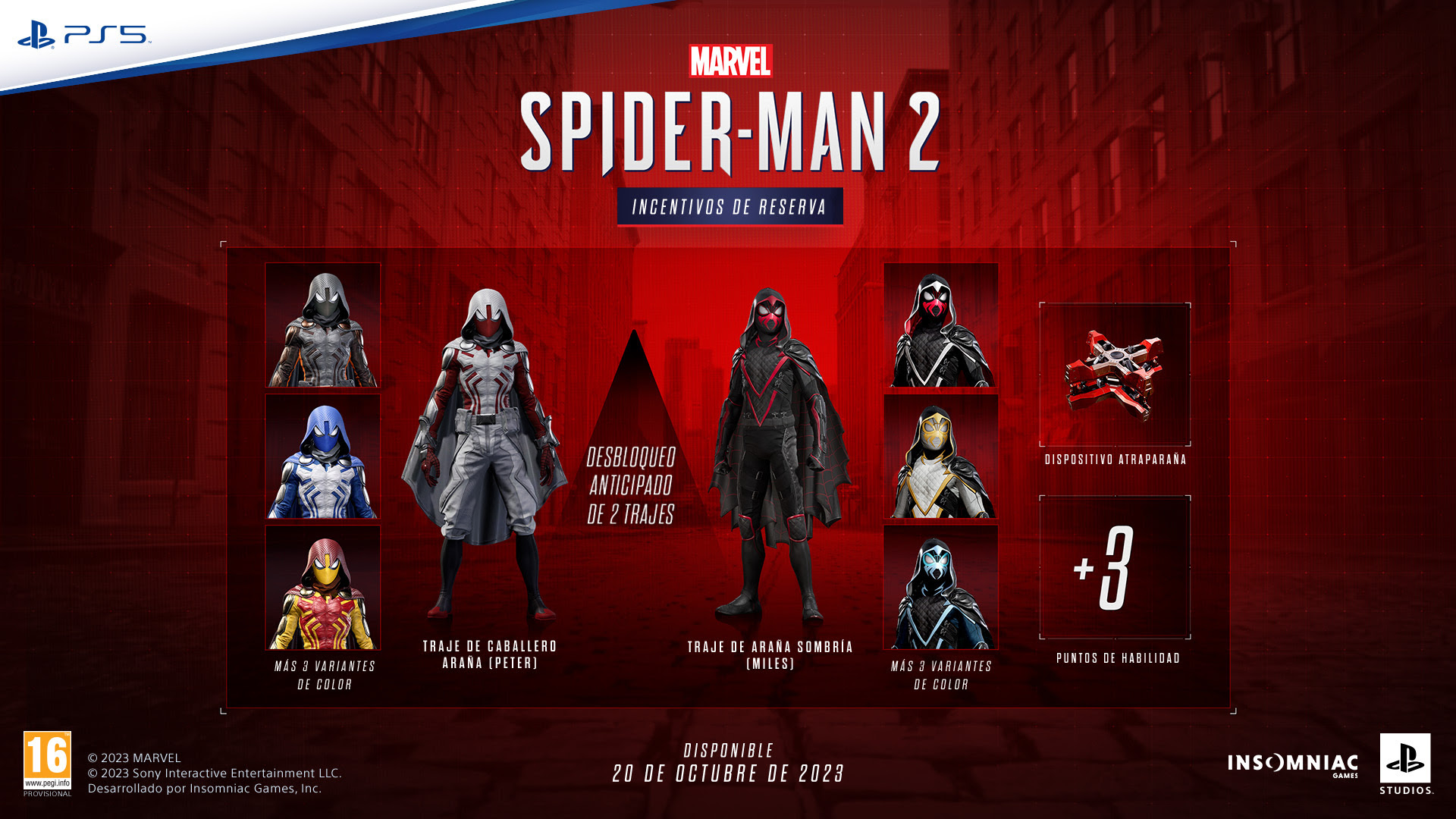 Marvel's Spider-Man 2 reservas