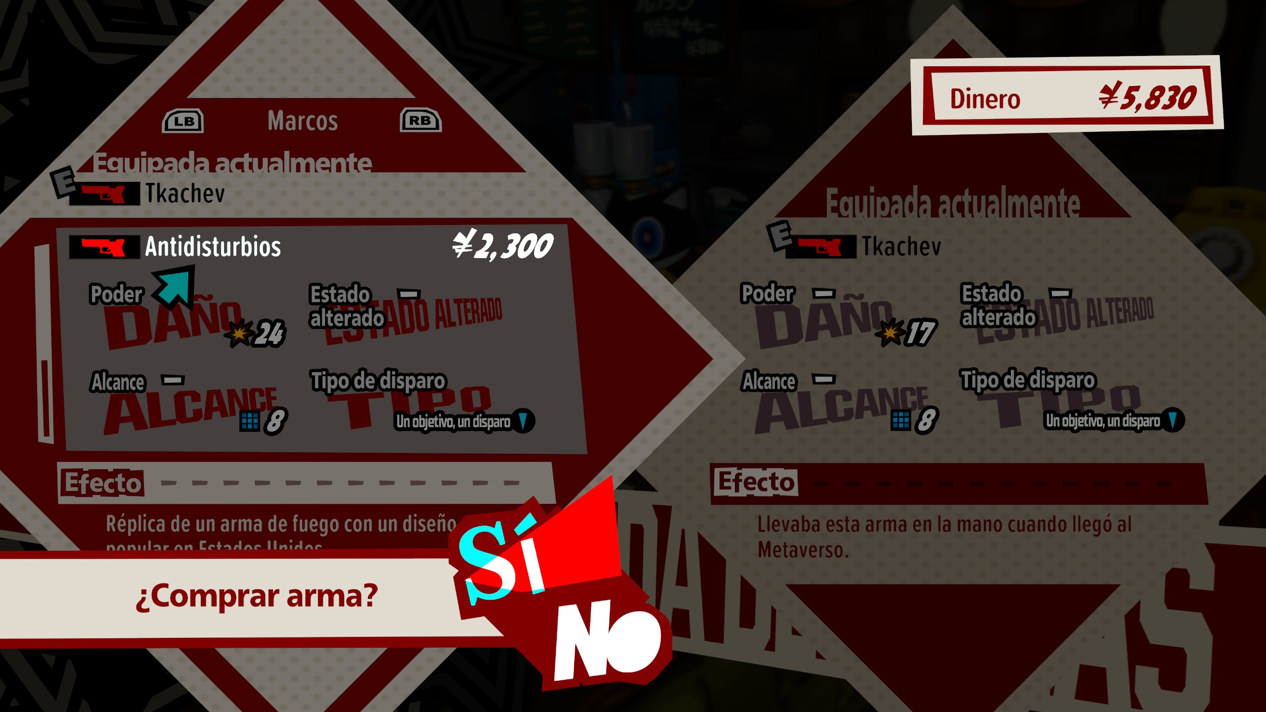 Análisis de Persona 5 Tactica